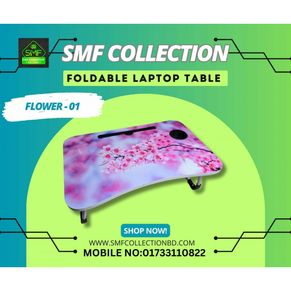 Flower Foldable laptop table 