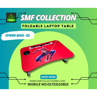 Spiderman Red Foldable laptop table 