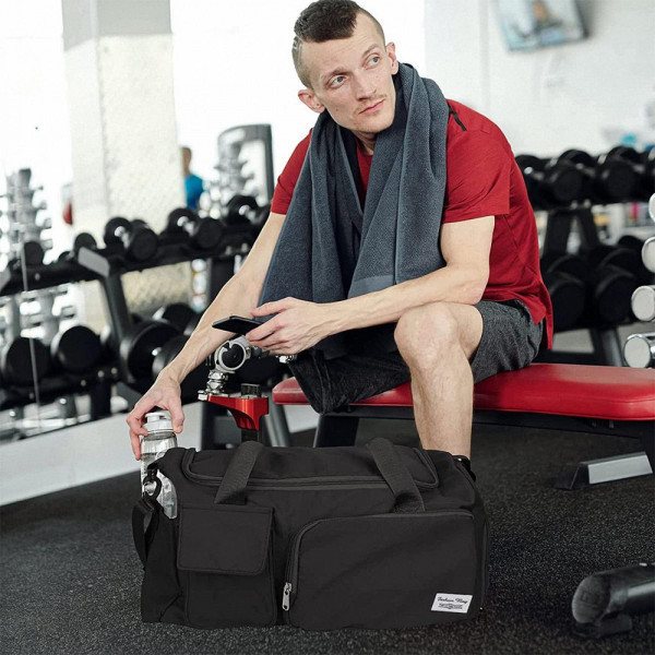  Travel & Gym Bag (Black colour)