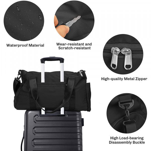 Travel & Gym Bag( Deep Purple )