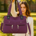 Large Capacity shoulder bag (Purple colour)