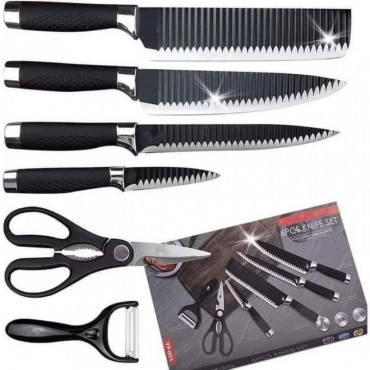 6 Pcs Knife Set...