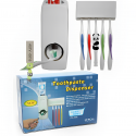Automatic Toothpaste Dispenser & Brush Holder 