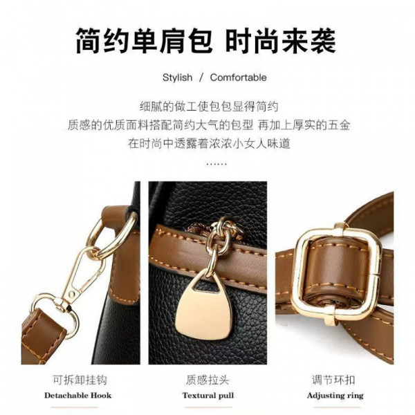 Fashion Shoulder Crossbody Bag(Black Colour)