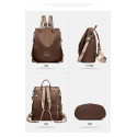 Updated Tote series 2 female backpack(কালো কালার)