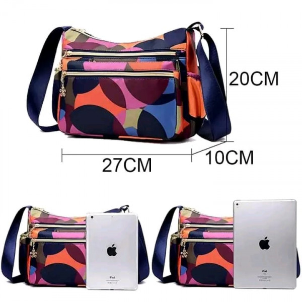 Korean Cross Bag (Blue)