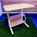 ADJUSTABLE DOUBLE LAYER READING TABLE