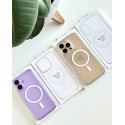 100% Anti-Yellow Guaranteed Clear Transparent Magsafe Case with Ic  Animation  (A Grade Quality) 