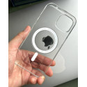 100% Anti-Yellow Guaranteed Clear Transparent Magsafe Case with Ic  Animation  (A Grade Quality) 