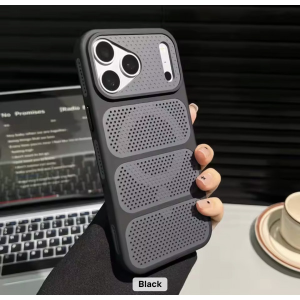 Premium MagSafe Heat Dissipation Mesh Phone Case