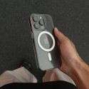 100% Anti-Yellow Guaranteed Clear Transparent Magsafe Case with Ic  Animation  (A Grade Quality) 