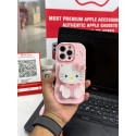 Premium Hello Kitty Mirror Pop Socket Case for iPhone