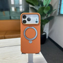 X-Level PU Leather Textured Magesafe Stand Case for iPhone 17 Series