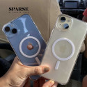 100% Anti-Yellow Guaranteed Clear Transparent Magsafe Case with Ic  Animation  (A Grade Quality) 