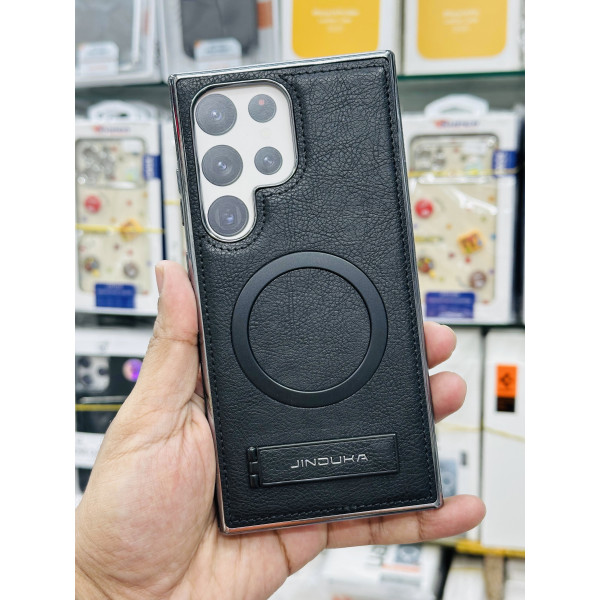 Jinduka Premium PU Leather  Case with Magesafe 