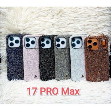 luxury shimmering stone or rhinestone phone cases designed for the iPhone 17 Pro Max. 