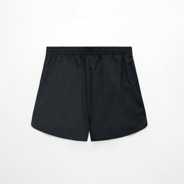 Shiny shorts...