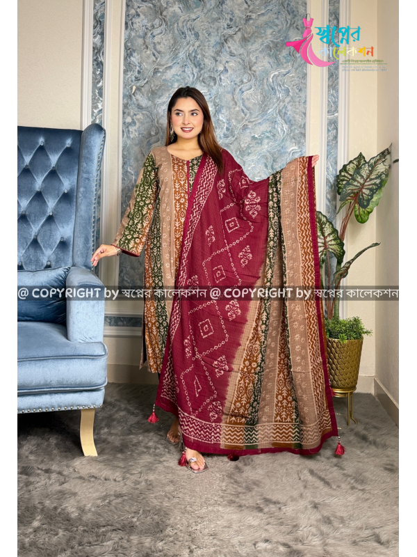 Inbu Batik Three Piece