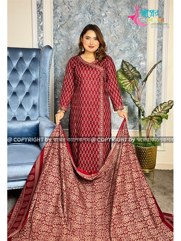 Joypuri Ajrakh Print...