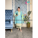 Exclusive Slab Cotton Three Piece
