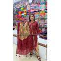 Silk Batik Three Piece