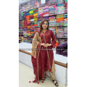 Silk Batik Three Piece