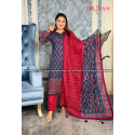 Vegetable Dye  Batik Three Pis