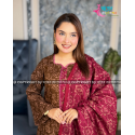 Vegetable Dye  Batik Three Pis