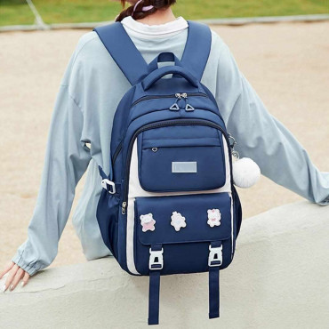 School Bag(Blue)...