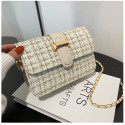  shoulder messenger bag (White)