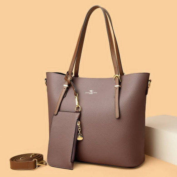 Ladies Tote Bag (Onion Color )