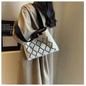 niche shoulder bag(Beige/Off White)