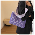 niche shoulder bag(Purple)