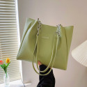 fashion shoulder bag(Light Green)