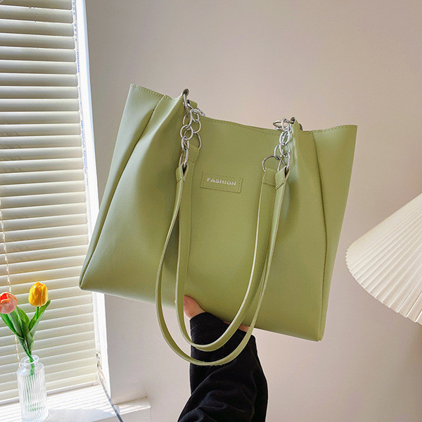 fashion shoulder bag(Light Green)