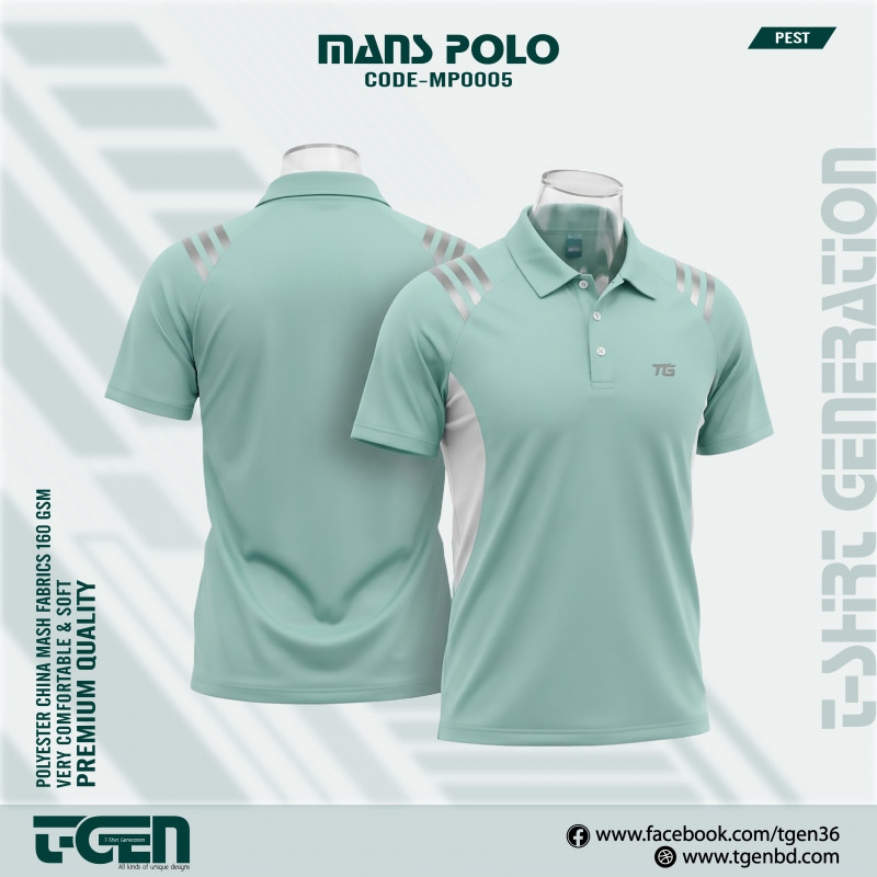 Mash Polo T-Shirt (Pest)