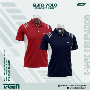Man's Polo 2 Pcs Com...