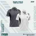 Man's Polo 2 Pcs Combo-Gray & White