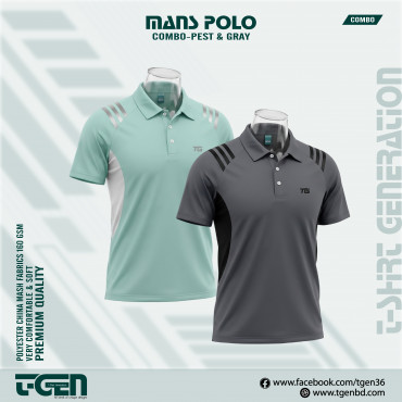 Man's Polo 2 Pcs Com...