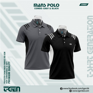 Man's Polo 2 Pcs Com...