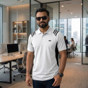 Mash Polo T-Shirt (White)