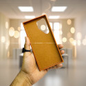 Luxury Vegan Rubber Leather Case For Samsung Galaxy S24 Ultra, S25 Ultra