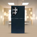 Luxury Vegan Rubber Leather Case For Samsung Galaxy S24 Ultra, S25 Ultra