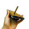 Suitable all-inclusive Bracket Electroplated Business Leather Case For Samsung Galaxy S25 S24 S23 S22 Ultra 