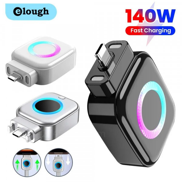 Quick Charging 140W Compatible Chargers with AI Safety Cutoffs Technology