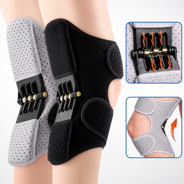 Premium Adjustable Spring Knee Support Brace