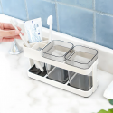 2in1 Toothbrush Toothpaste Holder