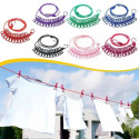 Portable Multi-Functional Clothesline with 12 Clips