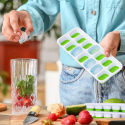Silicone Ice Cube Trays with Lid