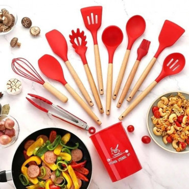  12 Pcs Silicone Kit...